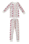 Bows Print Organic Pima Cotton Pajama