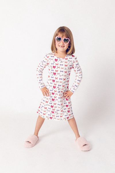 Bows Organic Pima Cotton Dodo Dress