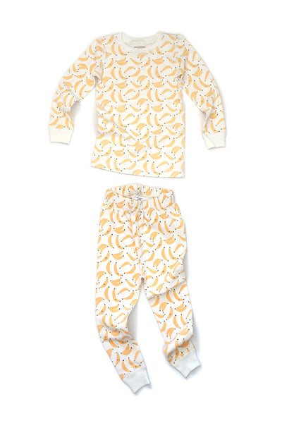Banana Print Organic Pima Cotton Pajama